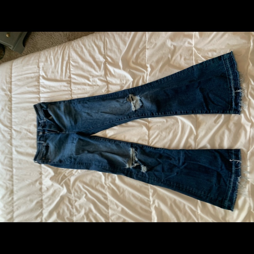 American eagle flares
